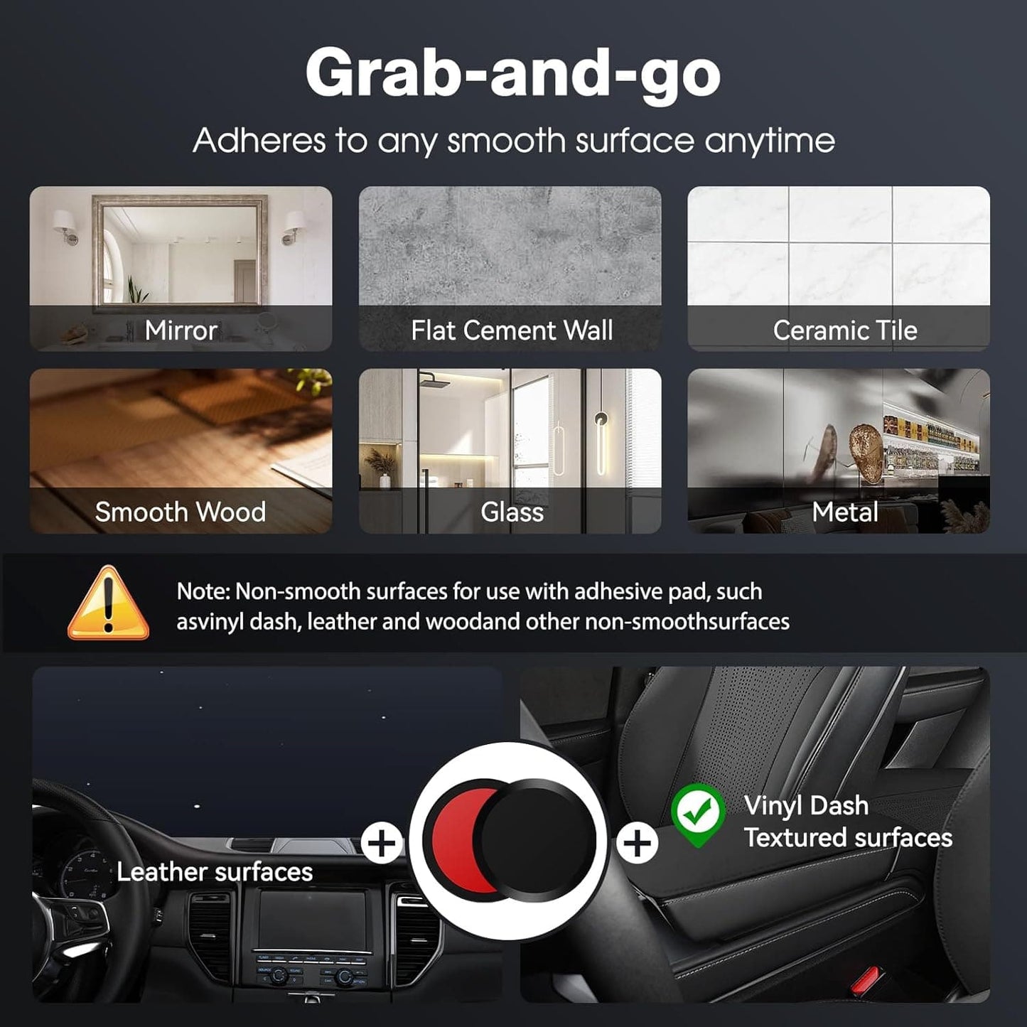 MagLock 360° Foldable Magnetic Phone Mount